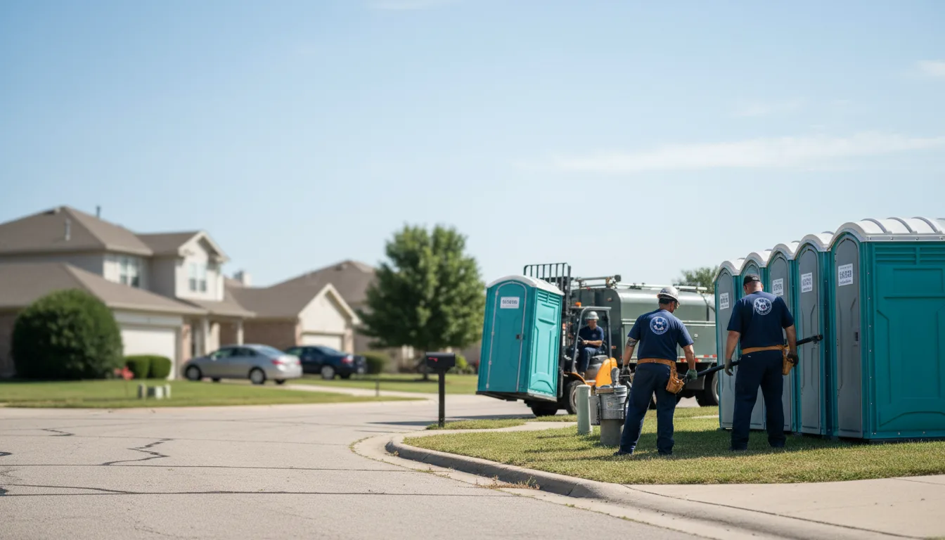 Porta Potty Rental in Pledger, TX near me